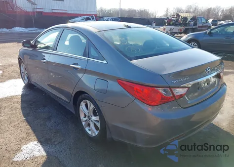 2013 Hyundai Sonata Limited из США, поврежденный, VIN 5NPEC4AC7DH679108